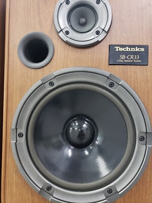 Technics SB-CR33 , 2 Way Speaker System, Pair (2 speakers) | eBay