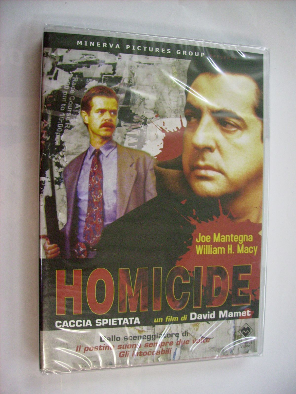 HOMICIDE - DVD SIGILLATO PAL - DAVID MAMET - JOE MANTEGNA - WILLIAM H. MACY