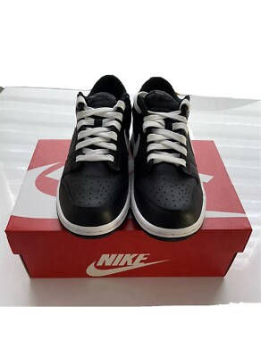 Nike Dunk Low  (GS) Black White Off-Noir Casual Shoe  DH9765-002 WMNS 8/GS 6.5 Y