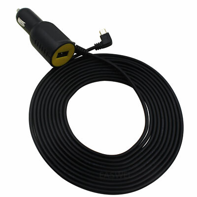 USB car charger power cord for Cobra Nav 6000 6100 6500 8000 Pro HD GPS