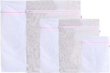 5er Set Mesh-W&auml;sches&auml;cke f&uuml;r die Waschmaschine - W&auml;schenetz und W&auml;schetasche