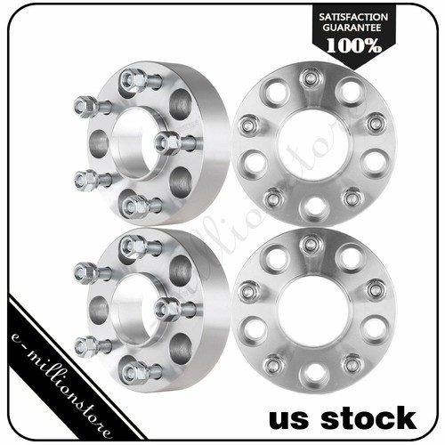 4Pcs 1.5" Hubcentric 5x4.75 Wheel Spacers Adapters For Chevy S10 GMC