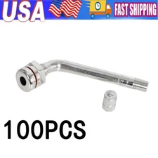 100pcs TR545D Truck Tire Valve Stems for Alcoa Aluminum Wheels  22.5" and 24.5"