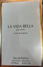 LA VIDA BELLA POUR FEMME EAU DE PARFUM SPRAY FOR WOMEN 3.4 Oz / 100 ml BRAND NEW