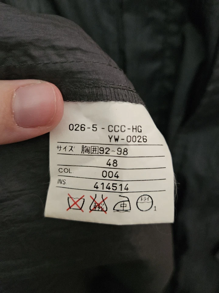 Chaqueta ligera Jean Paul Gaultier talla 48 vintage gris oscuro longitud trinchera Foto 4 de 4