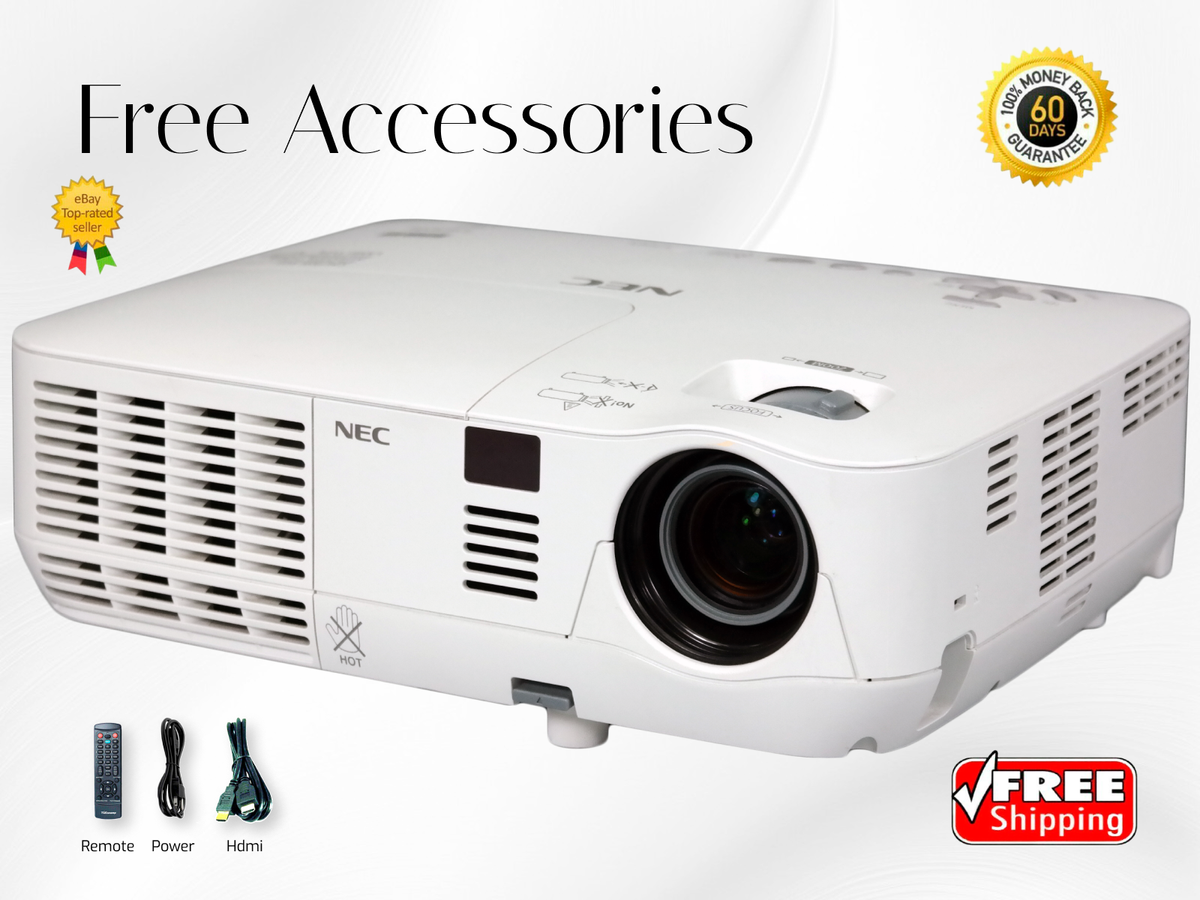 NEC NP-V300X DLP Projector Conference Room 3000 Lumens PC 3D NEC NP-V300X DLP Projector Conference Room 3000 Lumens PC 3D