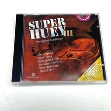 Super Huey 3 PC CD-ROM Windows 95 Helicopter Flight Simulator