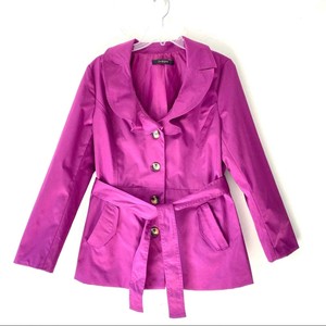 sandro purple coat