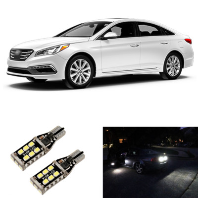 Total 1600LM White 921 LED Reverse Backup Light Bulbs For 2011-2017 2018 Sonata