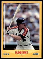 1988 Score Glenn Davis Houston Astros #460