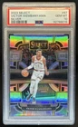 2023-24 Panini Select Victor Wembanyama RC Silver Prizm Concourse #87 PSA 10