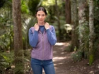 New Zealand Possum Fur Merino Wool Knitwear  Corrugated Cable Vest
