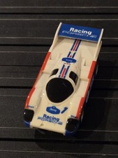 TOMY RACING PORSCHE 1 JAPANESE SLOT CAR WHITE RED BLUE SUPER RARE WOW