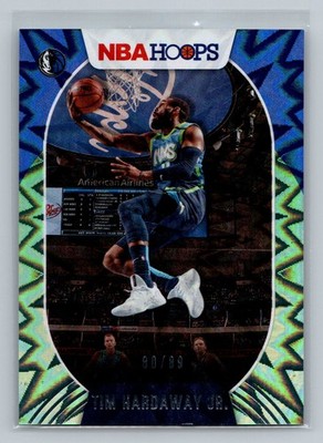 2020-21 Hoops Tim Hardaway Jr. #34 Green Explosion #/89 Dallas Mavericks *