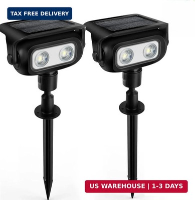 Solar Lights Outdoor, Motion Sensor Outdoor Solar Spotlights Waterproof, Outside