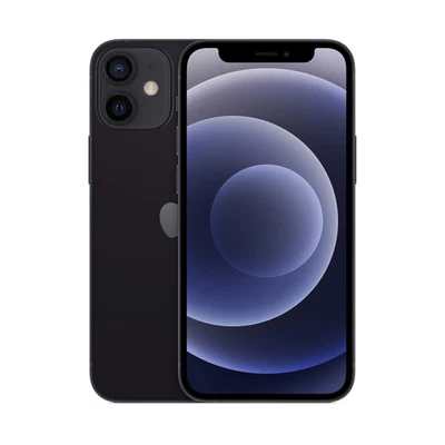 Apple iPhone 12 Mini Noir 64Go état ESSENTIEL Garantie 12 mois - Débloqué UE - Photo 1/4