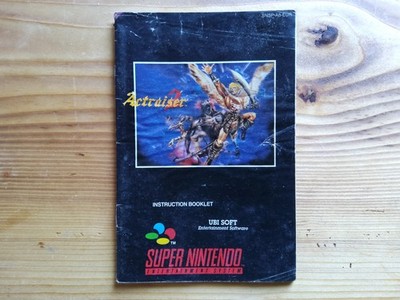 Actraiser 2 Anleitung Super Nintendo SNES booklet manual deutsch