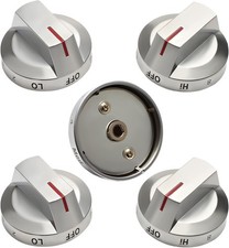 DG64-00975A Stove Burner Knobs Compatible with Samsung Gas Cooktop Control Knobs