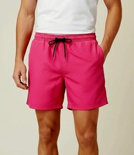 CLUB ROOM Men's Quick-Dry Performance Solid 7" Swim Trunks