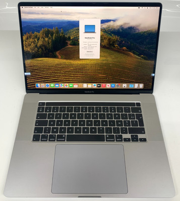 Apple MacBook Pro A2141 16'' i9 9. Gen 32GB RAM 512GB SSD Grade B FRA