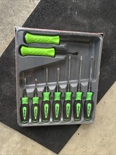 For Snap On Tools Sgdxpb90b G 9pc Green Soft Grip Screwdriver Striking Prybar For Snap On Tools Sgdxpb90b G 9pc Green Soft Grip Screwdriver Striking Prybar