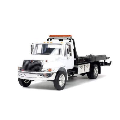 Jada34040 1/24 International Flat Bed Towing Truck Grack Gloss