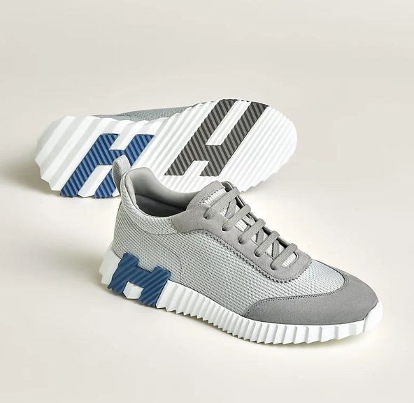 adidas gazelle silver green womens Hermès Women's Flex Multicolore Noir Low Top Sneakers