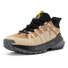 FitVille Mens Wide Walking Hiking Shoes Outdoor Trekking Sneakers Slip Resistant 7