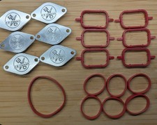 6 x 33 mm BMW  M57 Drallklappen Stopfen Swirl Flaps Dichtungen Ansaugbr�cken