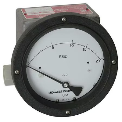 #ad #ad Midwest Instrument 220 Sc 02 O Aaa 50P Pressure Gauge 0 To 50 Psi $916.99