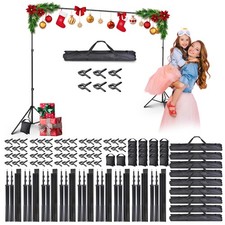 10 Sets of 7x10 Ft Backdrop Stand Party Decoration Baby Shower Backdrop Support