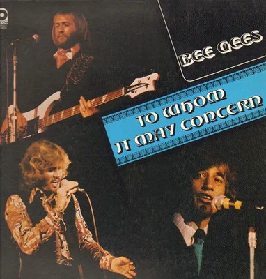 Bee Gees To Whom It May Concern GATEFOLD ATCO Vinyl LP