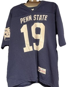 Penn State Shirt  #19 Logo 7 Nittany Lions Jersey Mens XXLarge  Made In USA 90s