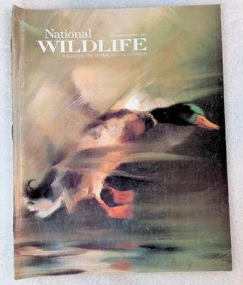 National WILDLIFE Magazine Oct-Nov 1987 National Wildlife Federation Vintage