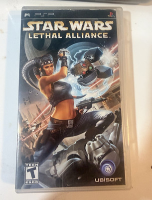 Ubisoft Star Wars: Lethal Alliance Sony PSP T-Teen 2006 Manual Included