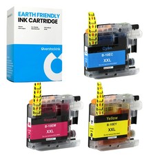 OSI Compatible 3PK LC10E Color Ink Cartridges fits Brother MFC-J6925DW