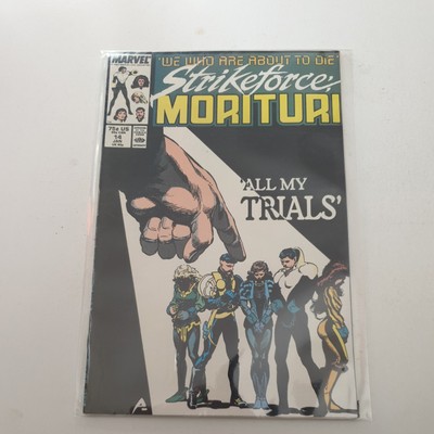 Strikeforce Morituri #14,  Vol 1 1987 Marvel Comics, 1st Print, Gills & Anderson