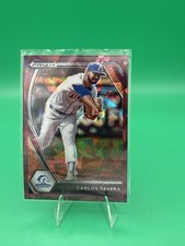 2021 Panini Prizm Draft Picks - Carlos Tavera #PDP137 Burgundy Cracked Ice Prizm