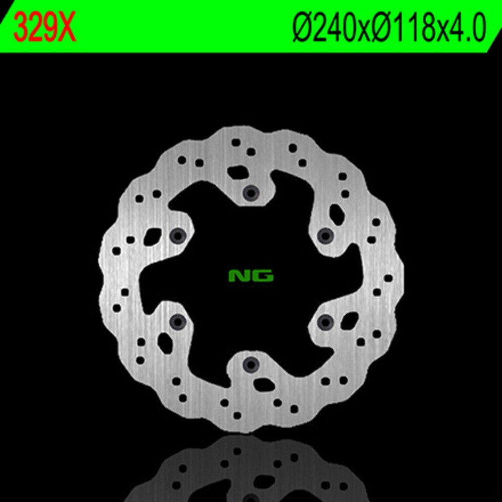 Free Shipping NG BRAKES Fixed Wavy Brake Disc For Motorcycle Parts