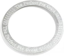 Reusable 10" Pie Crust Shield, Inch, as Shown