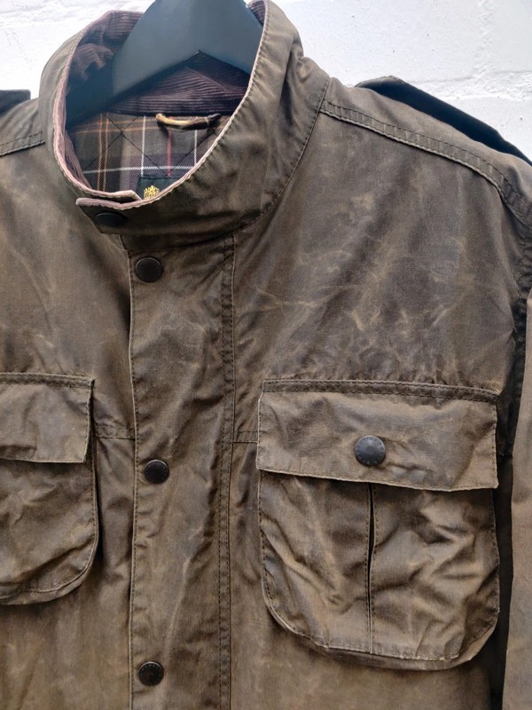 Barbour Trooper Wax Jacket olive Green - XL image 3