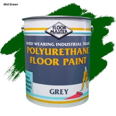 *Antirutsch* Floormaster Polyurethan Bodenfarbe - robuste Garage Betonbeschichtung