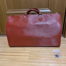 Excellent Condition Louis Vuitton Epi Speedy 30 Kenya Brown with Key