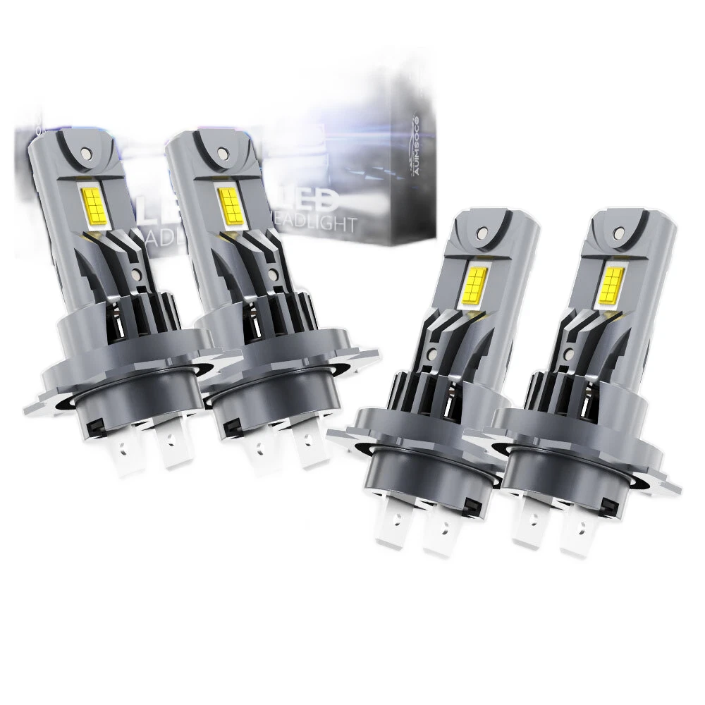 LED Headlight Bulbs High Low Beam 8000K Kit H7 For Ram ProMaster 3500 2014-2021