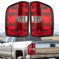 Mikafex Tail Light Assembly Compatible 2007-2013 Chevy Silverado 1500 2500Hd
