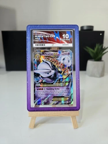 M Mewtwo EX 63/162 Ultra Rare Full Art XY Breakthrough PSA Pokemon Card ACE 10