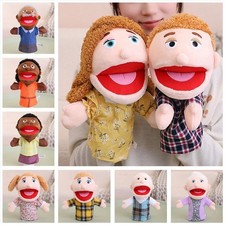Family Plush Hand Puppets Family Puppet Doll Kid Children Toy Glove Puppet Gift