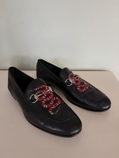 Gucci Brixton Kingsnake Horsebit Loafers Size 10