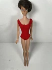 Brunette Bubble Cut Barbie Doll American Girl Face Original Suit 60s JAPAN