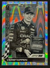2025 Topps Chrome Formula 1 F1 Max Verstappen #117 B&W RayWave Refractor 🔥